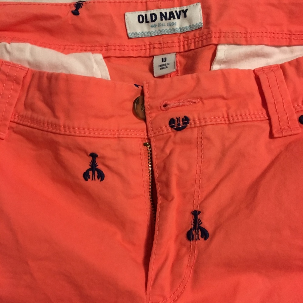 Old Navy Lobster Print Shorts